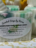 Elderflower Martini Soap. For your face and body. A blend reminiscent of a classic cocktail, featuring delicate floral notes accented by subtle hints of pear and strawberry.