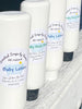 BABY LOTION with shea butter, aloe, glycerin, vitamins E and A, cucumber. NEW 11 ounces.