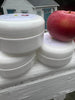 Country Apple Butter Whipped Soap. Sorbitol used for the whipped lather. Glycerin. Small wooden spoon included.
