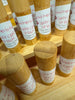 Lip Balm, Candy Cane. Mango Butter. Local Bees Wax. Soy Bean. New Bamboo containers.