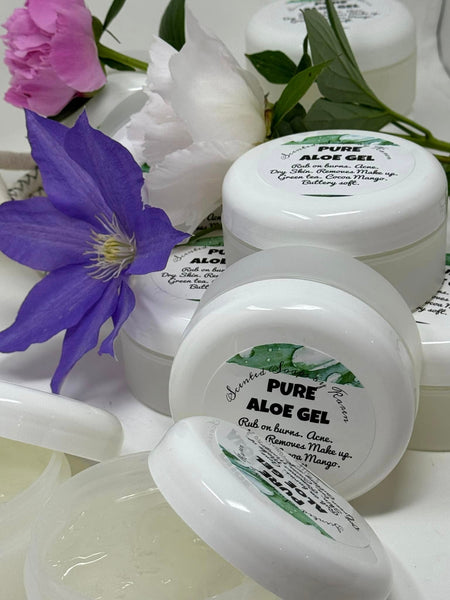 Aloe Gel in its purest form. Once a seasonal product. Filled with buttery soft Aloe Gel. Vitamins. Green Tea. Cocoa Mango.