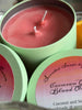 Crimson Glow Blood Orange Scented Soy and Coconut Candle.