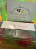 Country Apple Glycerin Soap. Glycerin, olive oil, chamomile, vitamin E.  A beautiful sunny hay ride through the apple orchards.
