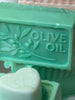 CUCUMBER & MELON Shea Butter Soap with Olive Oil and Glycerin.