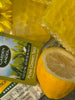 Green Tea and Lemongrass Beehive Glycerin SOAP. Each bar has layers of Shea Butter Beehive design added.