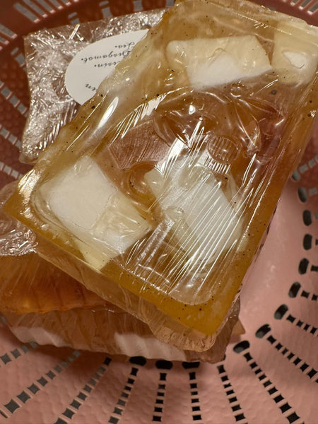 Men's Tuscany Shaving Soap. Filled with Bergamot, lemon, lime, musky scent.