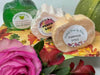 Autumn Box of Soaps. Pumpkin Spice. Peach. Apple Orchards. A combination of Shea Butter, Glycerin and Olive Oil.