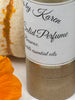 Honeysuckle SOLID PERFUME. BRAND NEW KRAFT TUBES. Fruit oil, local beeswax, coconut meat for creamy application