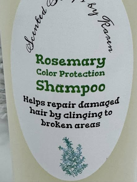 Rosemary Color Protection Shampoo. You will never go back to your old shampoo. 11 ounces.