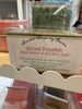 Spiced Pumpkin Shea Butter and Glycerin Soap.  This fragrance evokes feelings of comfort and nostalgia.  Sweet and warm. Filled with comfort for the holidays