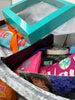 Summertime Soaps. Slipped into a zipped bag of your choice. Placed into a TIFFANY BLUE and brown box.