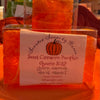 Sweet Cinnamon Pumpkin Glycerin Soap with chamomile, olive oil, vitamin E. Warm Cinnamon, Rich Pumpkin Spice. Sweet Vanilla Cream.