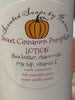 Sweet Cinnamon Pumpkin Lotion. Shea butter, chamomile, rose hip, vitamin E. Warm cinnamon. Rich pumpkin spice. Sweet vanilla cream