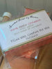 Warm Apple Cinnamon Glycerin Soap. Wrapped. Placed in clear box with ribbon.
