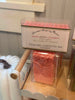 Warm Apple Cinnamon Glycerin Soap. Wrapped. Placed in clear box with ribbon.