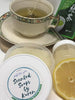 Lemon and Green Tea Sugar Scrub. Green Tea is an anti-oxidant, and anti-inflammatory