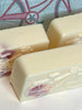 Natural Skin Care. Creamsicle Vanilla Springtime Bicycle. Shea Butter and Glycerin buttery soft soap for your face and body.