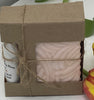 A BOX OF GOODIES. Peach Shea Butter Soap and matching Lip Balm. Details below.